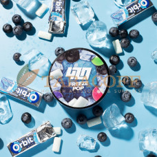 Табак для кальяна 420 Freeze Pop (Черника, жвачка «Орбит») 100 гр
